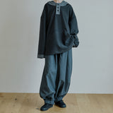 ユニセックスジョガーバルーンパンツ / unisex jogger balloon pants gray