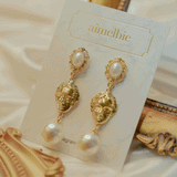 アフロディーテシリーズ - ザアンティークトレジャーピアス / Aphrodite Series - The Antique Treasure Piercing (Gold ver.)