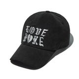 ラブアンドフェイクキャップ / Love & Fake Cap_Black