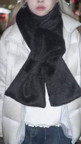 Ribbon Muffler_Fairy black