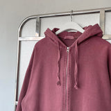 コクーンピグメントフードジップアップ / GM Cocoon Pigment Hood Zip-up (3 colors)