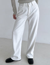 コーデリュロイブラッシュワイドパンツ / Corduroy brushed wide pants (2color)