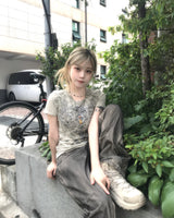 Y2KヴィンテージエレファントストーンTシャツ / Y2K vintage Elephant stone t-shirt