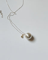 [Silver925] oar Big Ball Necklace