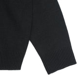 MINIMAL ROUND KNIT BLACK