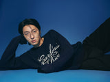 DVRK PRIVÉ ガーデニアロゴセーター - MIDNIGHT BLUE