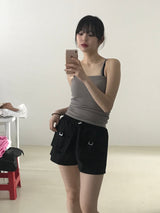 Square cargo shorts