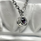 バレット バック ネックレス / Bullet Back Necklace_silver