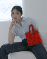 フルーツネットバッグ/fruit net bag (apple)