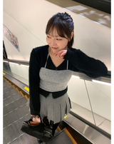 ヘアリーカーディガン
