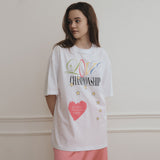 ミルキーウェイオーバーフィットTシャツ /Milky Way overfit T-shirt [2 Color]