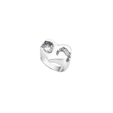 NO.307 [SILVER] HEART METEOR RING