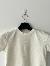 Flower daisy cropped t