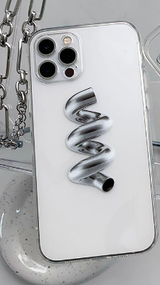メタルパイプオブジェクトフォーンケース / Metal Pipe Object Phone Case