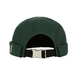 Heavy Padding Stud Logo Watch Cap Green