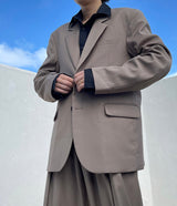 パイプ ピンタック ジャケット / OWN Pipe Pintuck Jacket (Set - Up / 2 colors)