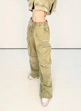 1023. Pigment Washing cargo wide pt (2color)