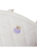 Quilting Small Tote Bag_Ivory (6678721658998)