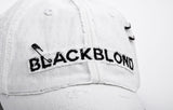 BBD Cross Damage Custom Denim Cap (White)