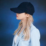 Stud logo over fit ball cap NAVY