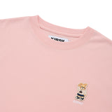 ウィティーバニーワッペンTシャツ／WITTY BUNNY WAPPEN T-SHIRT [SALMON PINK]