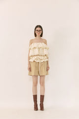 Shirring tube top 