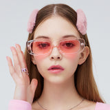 [セット] ハイティーンファーヘアピン(ピンク)