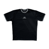 SUPPORTSERIES Line Half T-shirts BLACK