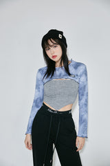 クラウドクロップTシャツ / TOP(9051) Cloud Crop Tee
