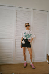 ヘルスアンドウェルスラケットクラブT / Health And Wealth Racquet Club Tee