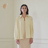 カジュアルシャツ/CASUAL SHIRT (CREAM)