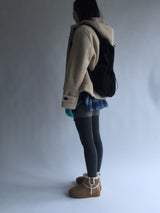 Short duffel coat
