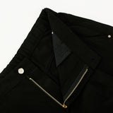 サイドポケットポイントバミューダパンツ / side pocket point bermuda shorts - BLACK