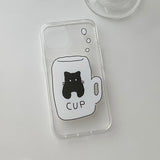 キャットカップフォンケース