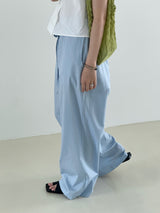 Natural Sleeky string pants