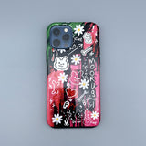 Collage Sketch Bumper Case (PINK) (6660046028918)