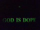 GOD IS DOPE LS TEE - BLACK (6635564466294)
