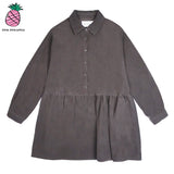 SHIRT WAISTED DRESS_BROWN (6627429941366)