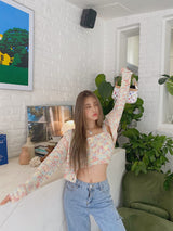 cotton candy cardigan set (6686090297462)