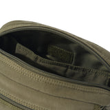 ポケットビンテージウォッシングミニクロスバッグ／POCKET VINTAGE WASHING MINI CROSS BAG [KHAKI]