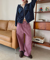 リファーラルカラーパンツ/no.513 Referral Color Pants (2color)