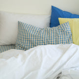 Light cheker pillow cover 50*70