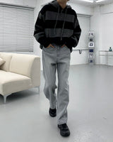 オーバーワイドデニム/TR2422 Gray Over Wide Denim