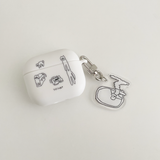 ベリーアングリーキャットルッキングインザミラー キーリング / Very angry cat looking in the mirror Key Ring