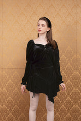 velvet sha blouse black (6651908030582)