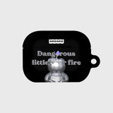 LITTLE FIRE STEEL COVY-BLACK(AIR PODS PRO-HARD) (6602474455158)