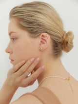 2021 PANTONE stratum pearl earring (PG) (6641920573558)