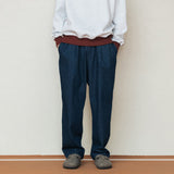 ダイアモンドパターンデニムパンツ/DIAMOND PATTERN DENIM PANTS_DARK BLUE