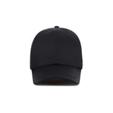 Stud Logo Nylon Newsboy Ball Cap Black