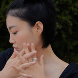 グリッターラウンドリング / glitter round ring